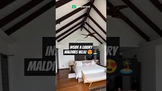 Maldives Villa tour 😍 ft inishutiwari  Click Now👇  Pickyourtrail 💚 shorts maldives [upl. by Chapland]