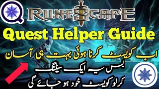 OSRS Quest Helper Guide  Easy Method Osrs Quest Helper Guide  By Arshad Saedi Technical [upl. by Marylynne923]