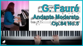 Faure  Op84 No5 Andante Moderato [upl. by Kozloski]