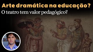 Arte dramática na educação Rafael Falcón Animus Loquendi [upl. by Hsirt]