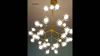 WOMO HeracleumFirefly ChandelierWM2113 homedecor interiordesign chandelier modernlighting [upl. by Bernette]