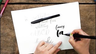 Lettering for Beginners Pt 1 [upl. by Terrilyn378]