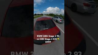 BMW 330i vs 228i E30🌽 [upl. by Mallen]