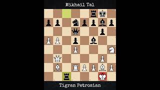 Tigran Petrosian vs Mikhail Tal  Candidates Tournament 1962 [upl. by Terri979]