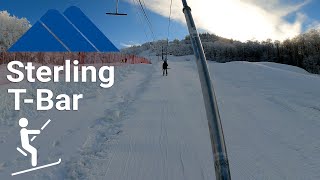 Smugglers Notch  Sterling TBar Lift [upl. by Eiramasil755]