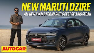 Maruti Suzuki Dzire review  New identity for Marutis bestselling sedan  Autocar India [upl. by Atalanti]