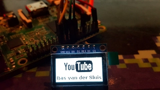 How to connect a 128x64 pixel OLED display to a Raspberry Pi [upl. by Kano]