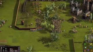 Cossacks 3  1v7 Impossible AI No Peace 3 [upl. by Neetsirk]