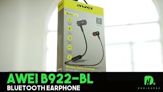 Awei B922BL Wireless Sports Earphone [upl. by Dumas]