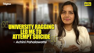 STIGMA S03 E01  Achini Pahalawatte on Universty Ragging [upl. by Nalyk]