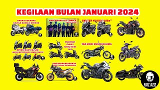 KEGILAAN PELANCARAN MOTOR 2024 CFMOTO WMOTO YAMAHA Y16ZR KTM890SMT HARLEY DAVIDSON KAWASAKI [upl. by Itnaihc214]