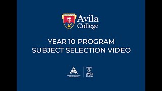 Year 10 Subject Selection Video [upl. by Adal]