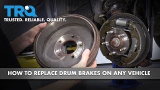 How to Replace Drum Brakes on Any Vehicle [upl. by Lamrouex338]