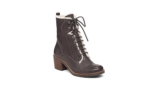 Lucky Brand Cambreen LaceUp Leather Boot with Shearling [upl. by Diana260]