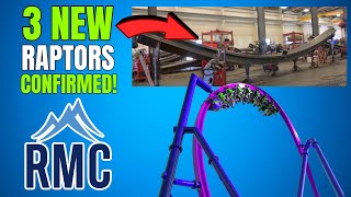 3 NEW RMC Raptors Are Coming Soon But Which Parks Will Build Them [upl. by Sedrul]