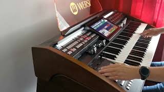 Der Sommerwind  Klaus Wunderlich  cover  Wersi Sonic Orgel OAX [upl. by Alyam]