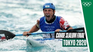 Full Canoe Slalom Mens C1 Final 🥇 🌊  Tokyo 2020 Replays [upl. by Aldrich324]