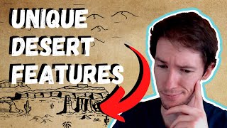 Fantasy Map Drawing Tutorial  How to draw deserts and arid landscapes [upl. by Durwood447]