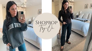 Shopbop TryOn Haul [upl. by Annaor]