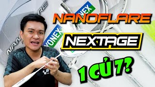 CÂY VỢT quotĐÁNG SỞ HỮU NHẤTquot ĐẦU 2024  VỢT CẦU LÔNG YONEX NANOFLARE NEXTAGE [upl. by Koziel]