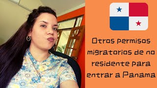 Visa de negocio visa múltiples y de trabajo y otros permisos de no residentes para Panamá [upl. by Gesner]