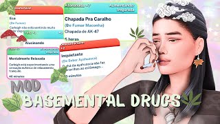 Como baixar e configurar o mod basemental drugs no the sims 4 [upl. by Noemis]