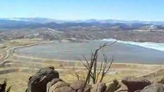 The Berkeley Pit from Rampart Mountain near Butte Montana [upl. by Haisej6]