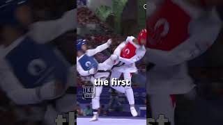 HOW TO DOUBLE ROUNDHOUSE KICK in taekwondo [upl. by Xet]