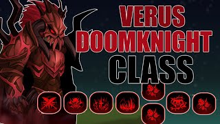 AQW New Verus Doomknight Class  Pre Requirements  Skill Icons [upl. by Luo264]