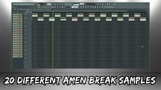 20 Different AMEN BREAK SAMPLES [upl. by Vernier]