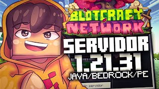 SERVIDOR CUSTOM para MINECRAFT PE 12131  Servidores Para Minecraft Bedrock 121 [upl. by Lapham620]