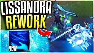 NEW LISSANDRA REWORK EXPLODES ENEMIES IN ICE Lissandra Passive Rework Gameplay  League of Legends [upl. by Benjamen]