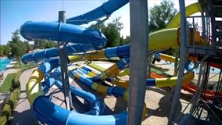 tobogány v Dunajskej Stredewaterslides in Dunajská Streda [upl. by Joshia]