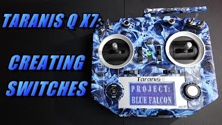 Taranis Q X7 Creating Switches and Betaflight set up [upl. by Mauretta]