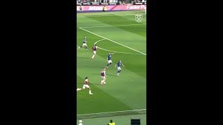 Four Goals against Ipswich ⚽ westham premierleague football [upl. by Lethia]