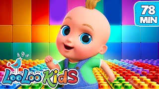 ABC SONG Animals Sounds Toys Song  S4EP78 Dance Along Super Mix  LooLoo Kids Songs for Kids [upl. by Nived]