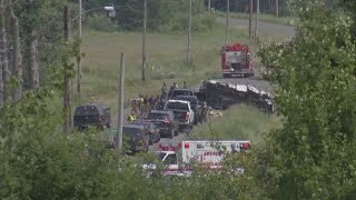 Brother sister involved in headon crash in Cattaraugus County resulting in 3 deaths [upl. by Meerak]