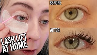 NUTRONICS BEAUTY LASH KIT  REVIEW  DIY LASH LIFTPERM AT HOME  aww suze [upl. by Donohue]