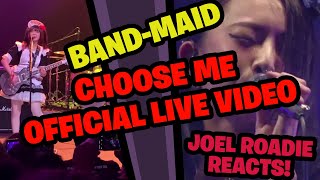 BandMaid CHOOSE ME Official Live Video World Domination Tour  Roadie Reacts [upl. by Anselm]