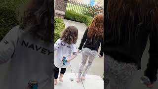 Adley Niko and Navey PRANK Dad with a SiLLY STRiNG SURPRiSE [upl. by Nilam]