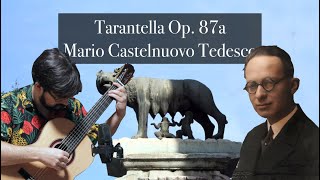 Mario CastelnuovoTedesco  Tarantella Op 87a [upl. by Revlys]