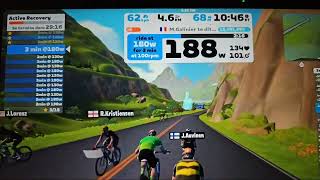 live sur Zwift [upl. by Britte]