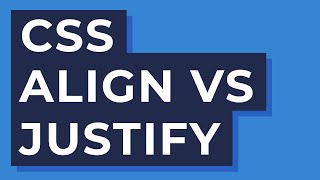 CSS Flexbox difference between justify content and align items [upl. by Anitsej]