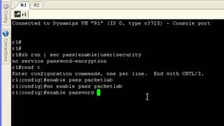 Cisco Passwords  Enforcing Mimimum Password Length  Part 3 [upl. by Ceevah]