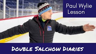 Double Salchow Diaries Paul Wylie Lesson [upl. by Renita141]