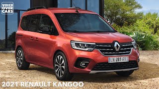 2021 Renault Kangoo Fakten Abmessungen Innenraum Kofferraum Anhängelast  Voice over Cars News [upl. by Fisken585]