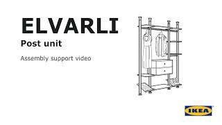 ELVARLI Post unit Assembly support video [upl. by Thomajan]