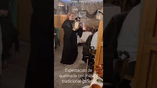 Espectáculo de queimada gallega con música tradicional queimada queimadagallega queimadas [upl. by Cornel284]