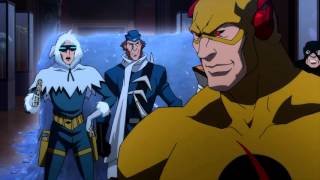 Flash vs the Rogues Justice League The Flashpoint Paradox [upl. by Shena772]