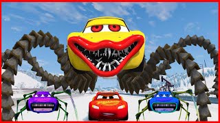 Epic Escape From Demon Spider Eater McQueen  Coffin Dance Song COVER [upl. by Derdle]